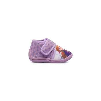 Pantofole da bambina lilla con stampa Frozen, Scarpe Bambini, SKU p431000072, Immagine 0